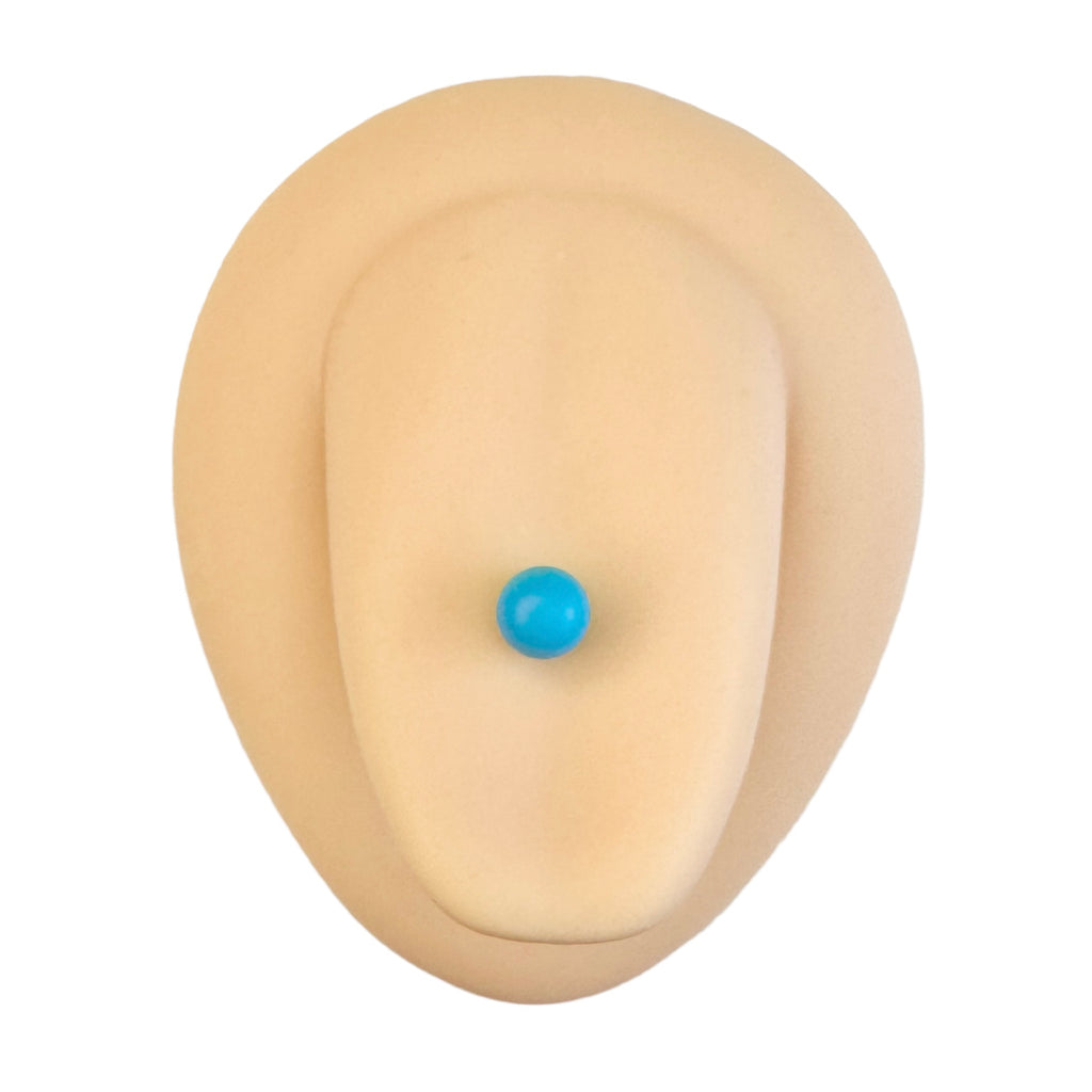 Blue & Green Two Tone Tongue Bar image 0