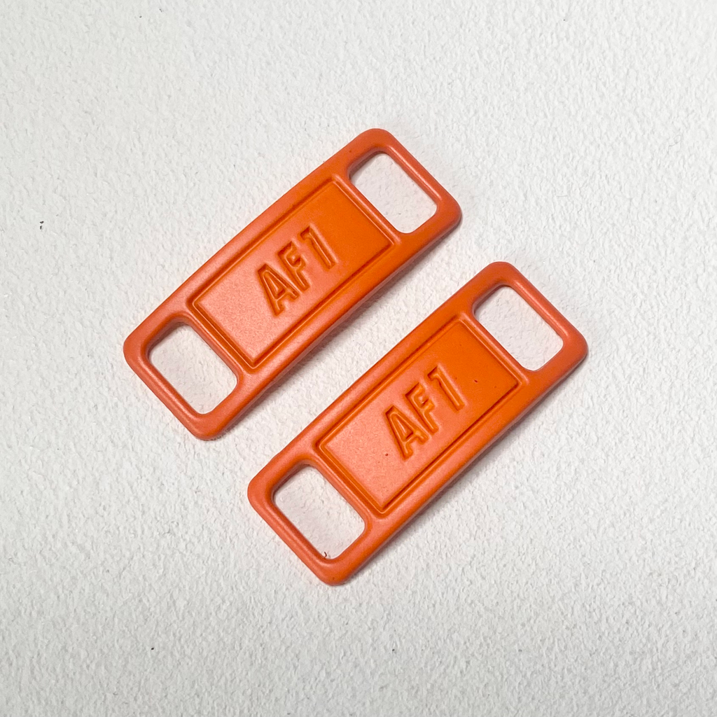 Orange AF1 Shoe Lace Buckle image 1