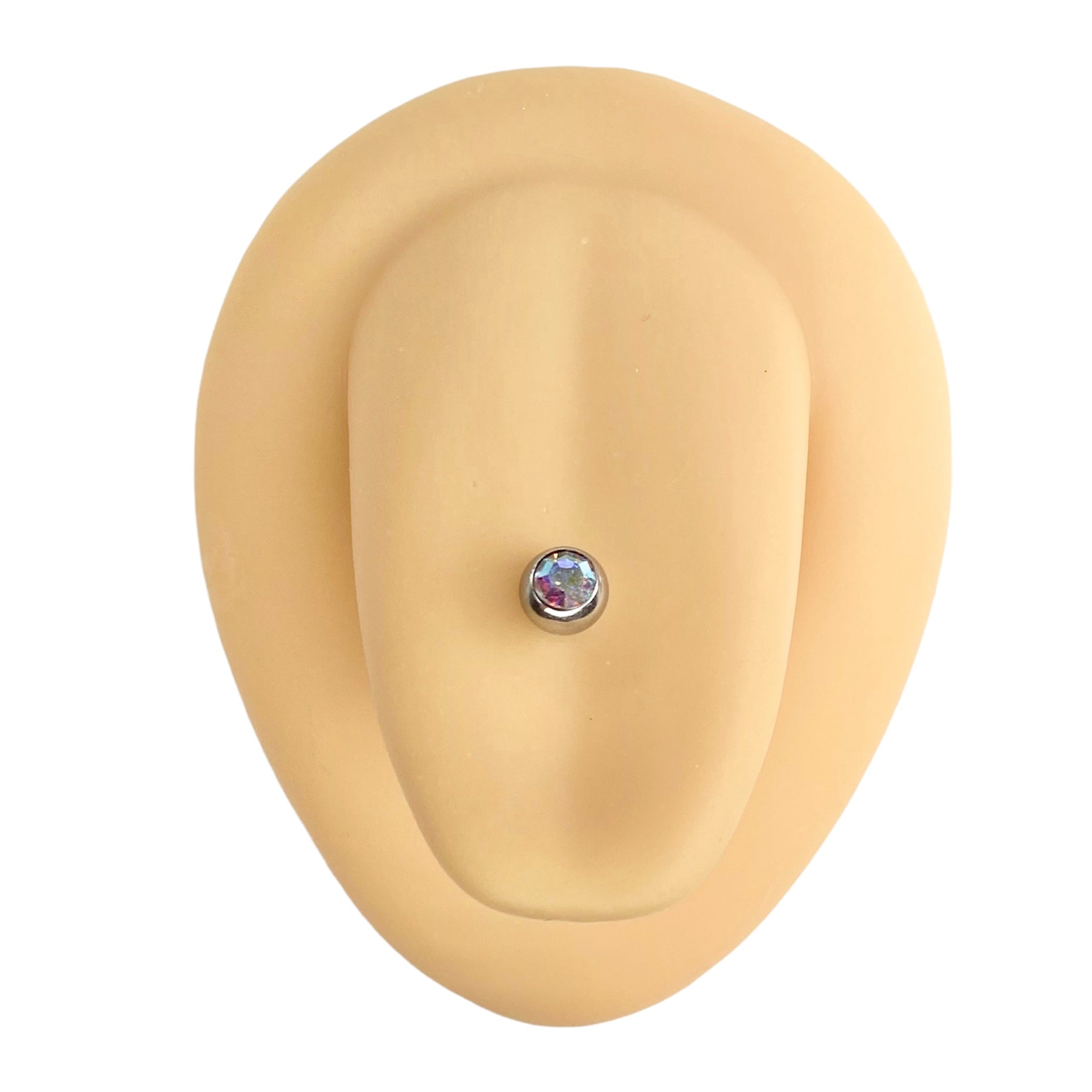 AB Press Fit Gem Ball Tongue Bar image 0