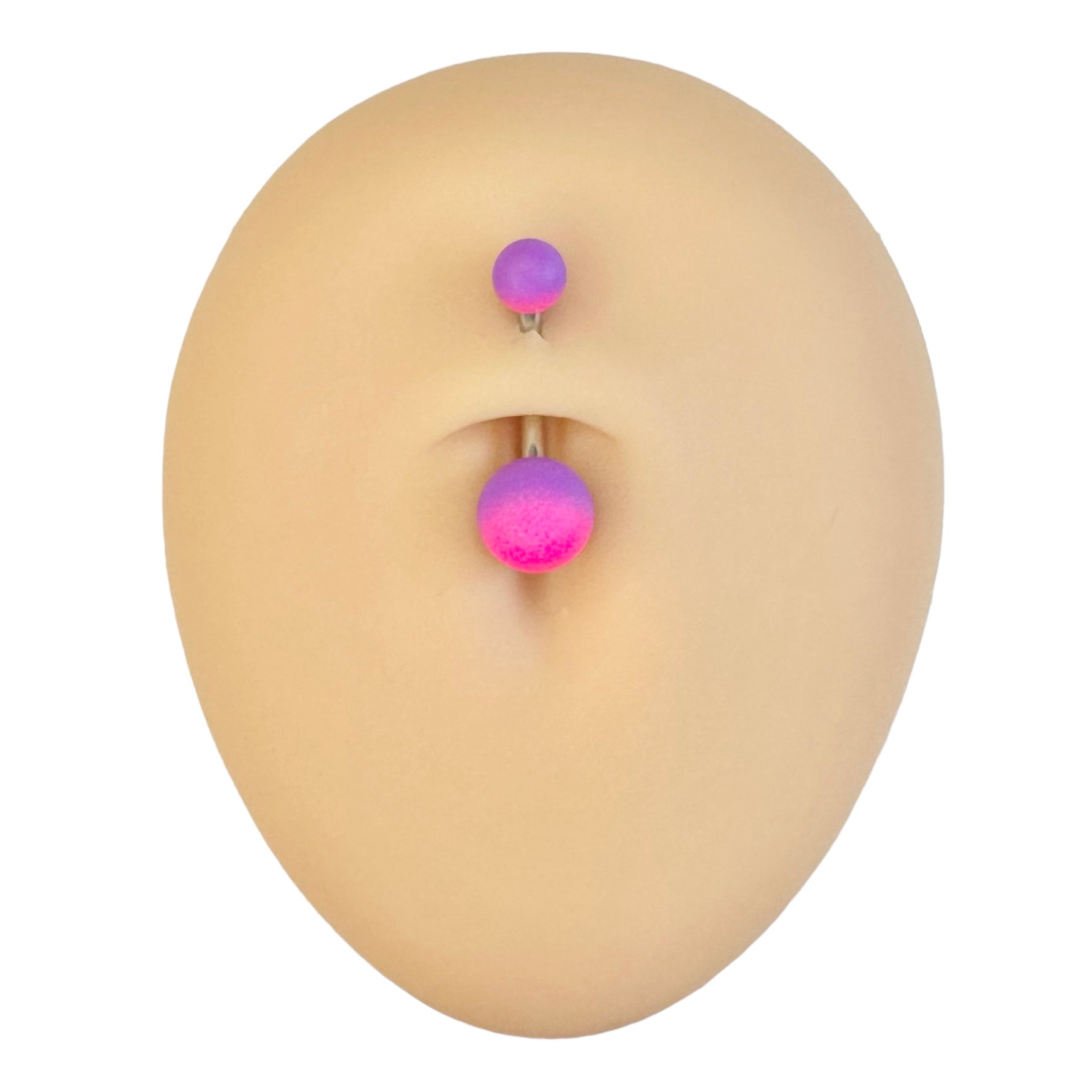 Purple & Pink Two Tone Belly Bar  image 0