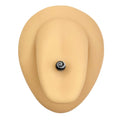 Black Swirl Tongue Bar image 0