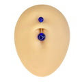 Blue Glitter Belly Bar  image 0