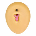 Pink Opal Glitter Playboy Belly Bar  image 0