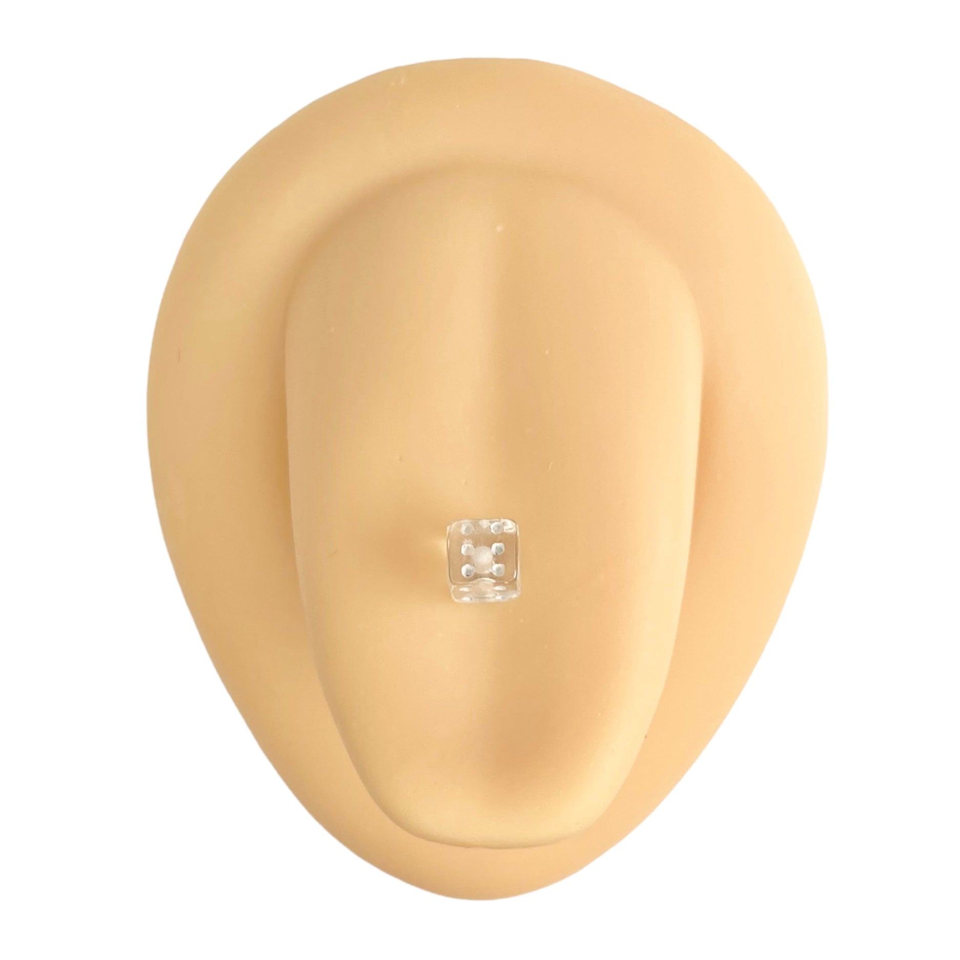 Clear Acrylic Dice Tongue Bar image 0