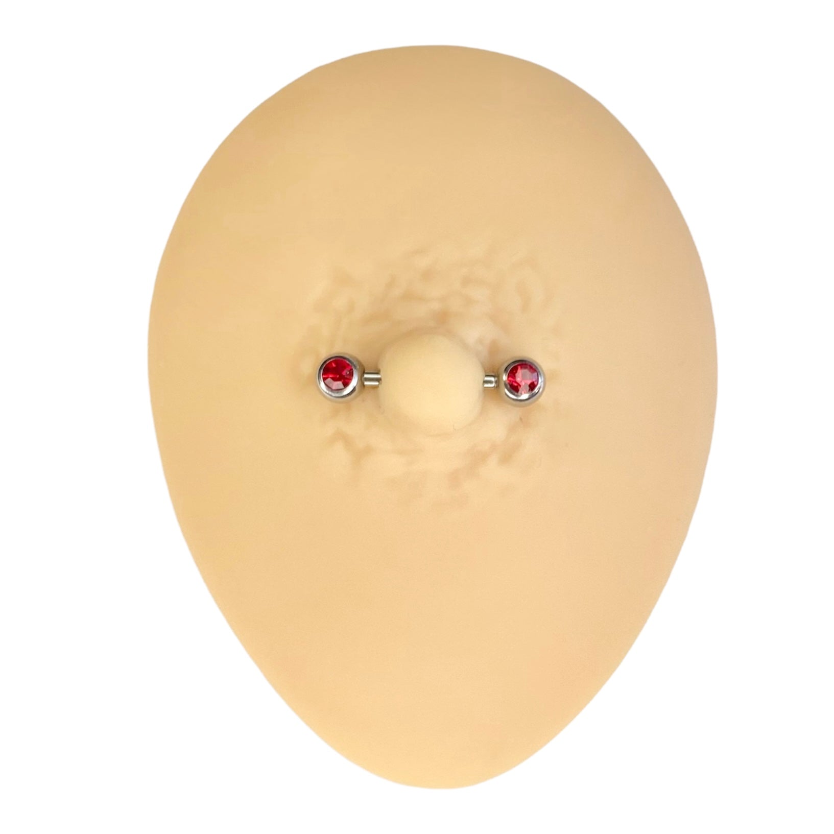 Red Rhinestone Nipple Bar  image 0