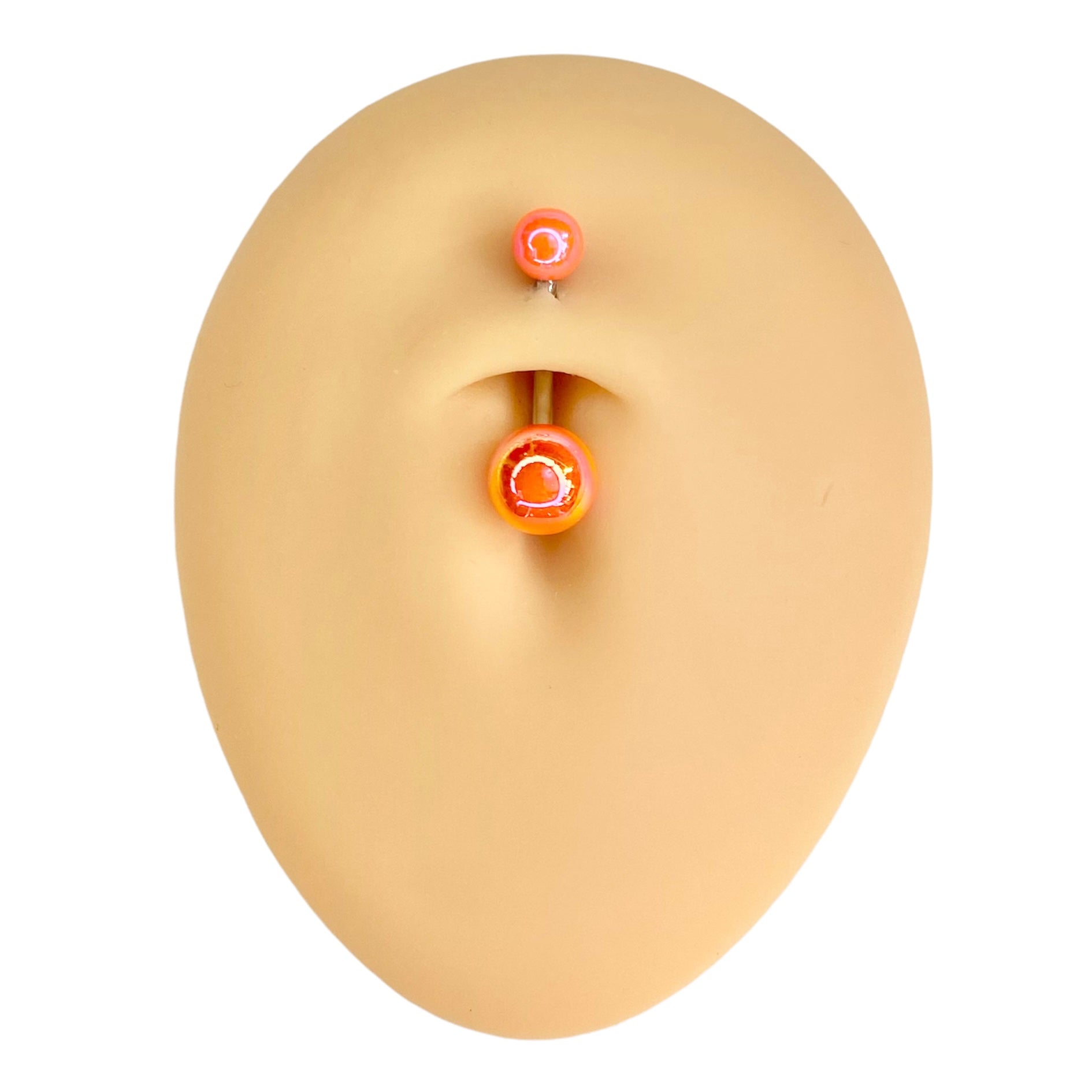 Orange AB Coated Belly Bar  image 0