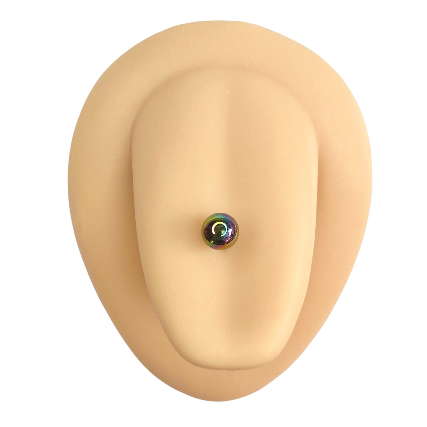 Rainbow Metallic AB Tongue Bar image 0