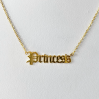 Gold Princess Necklace image 0