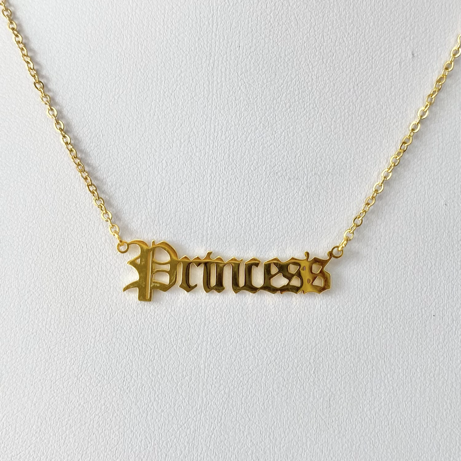 Gold Princess Necklace image 0