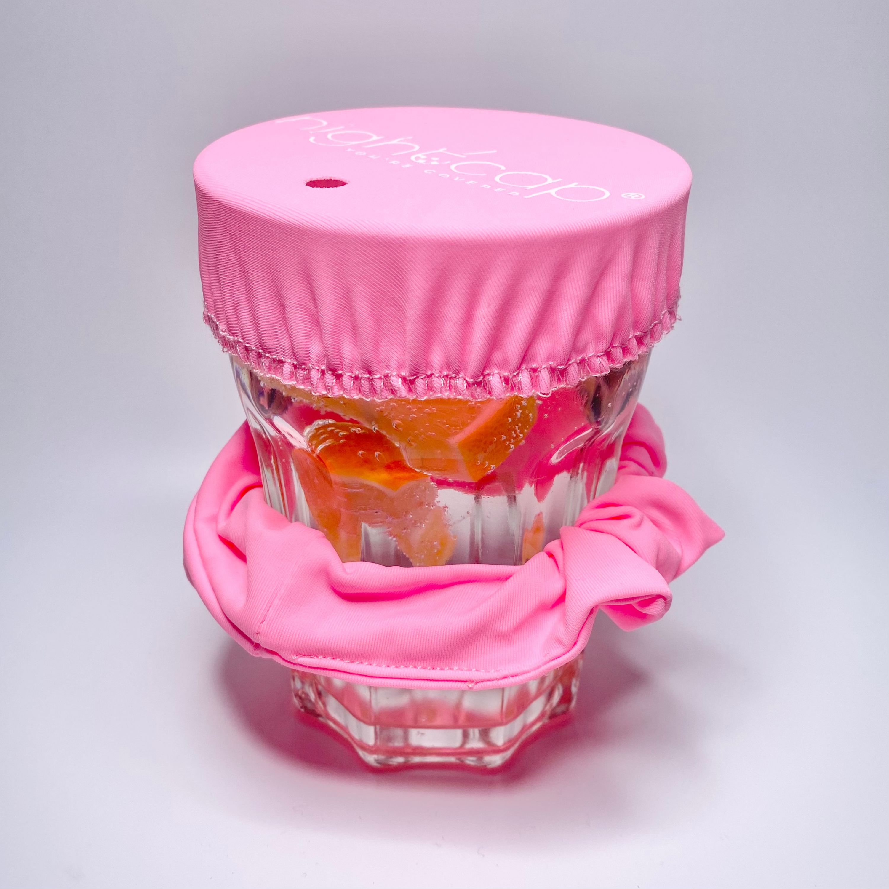 Pink NightCap® Spike Prevention Scrunchie image 1