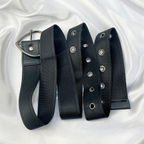 Black Utility Heart Belt image 1