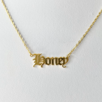 Gold Honey Necklace image 0