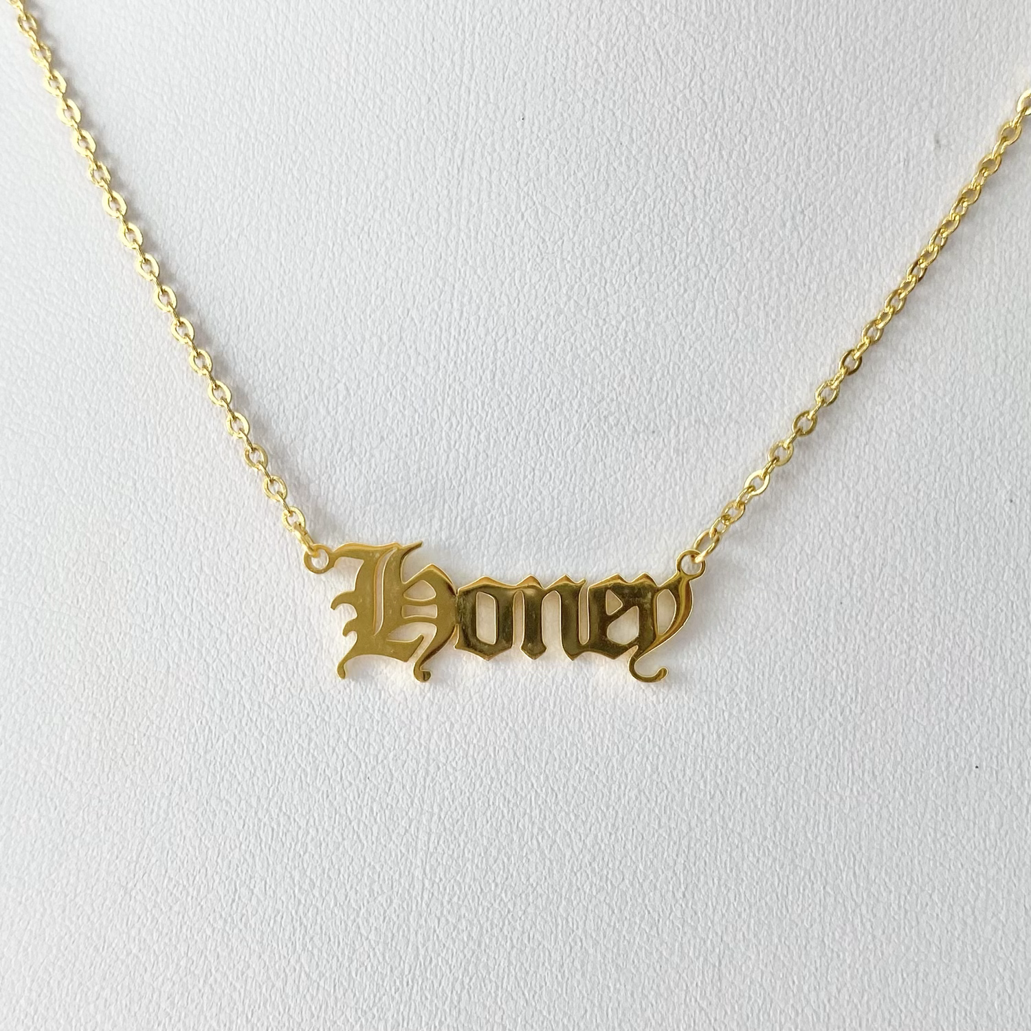 Gold Honey Necklace image 0