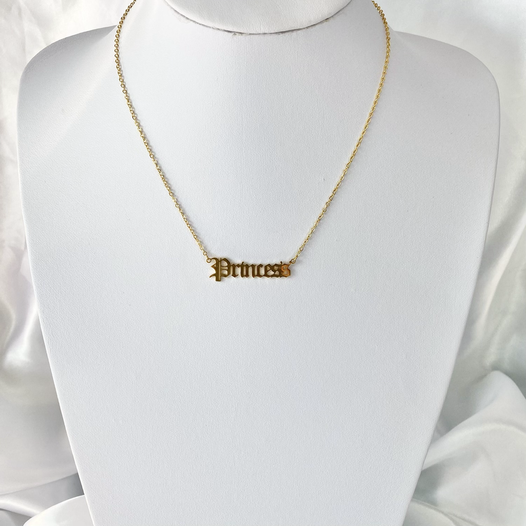 Gold Princess Necklace image 1