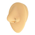 Silver Basic Titanium Nose Hoop image 0