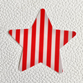 Candy Cane Star Nipple Covers image 0