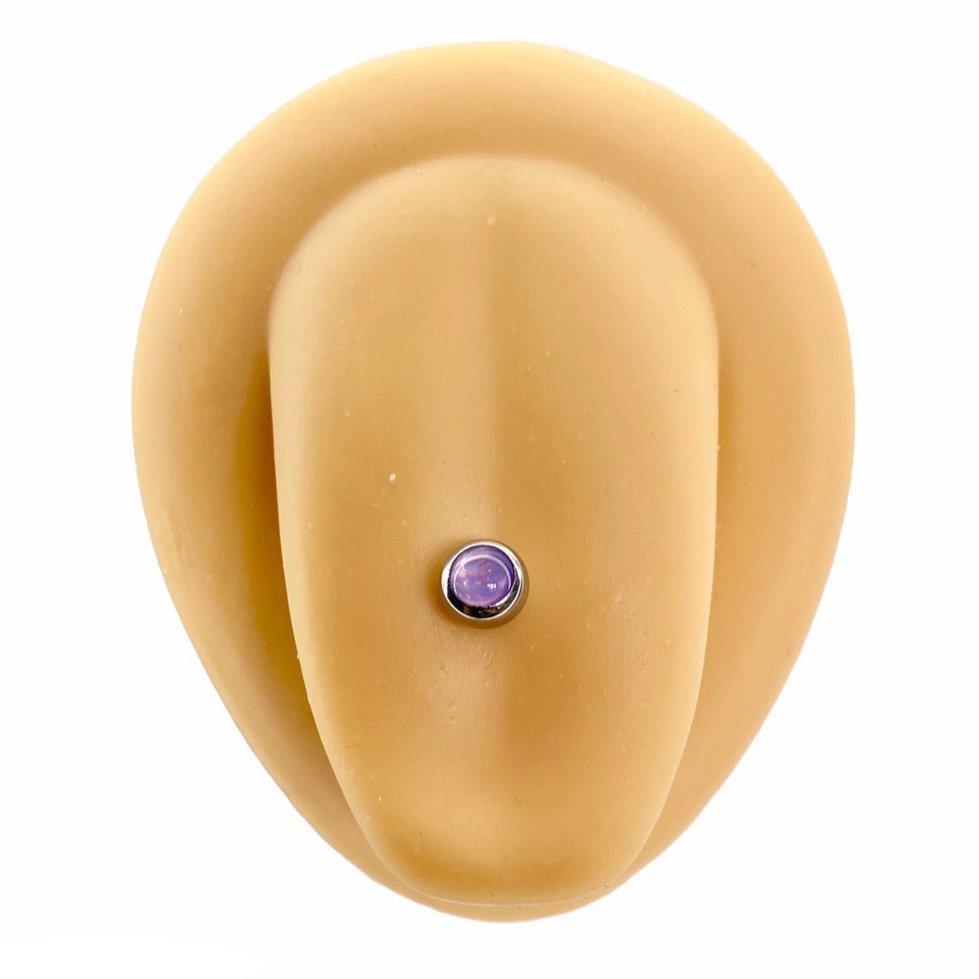 Purple Illuminating Ball Tongue Bar image 0