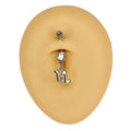 Scorpio Zodiac Dangle Belly Bar  image 0