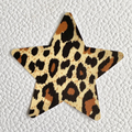 Leopard Print Star Nipple Covers image 0