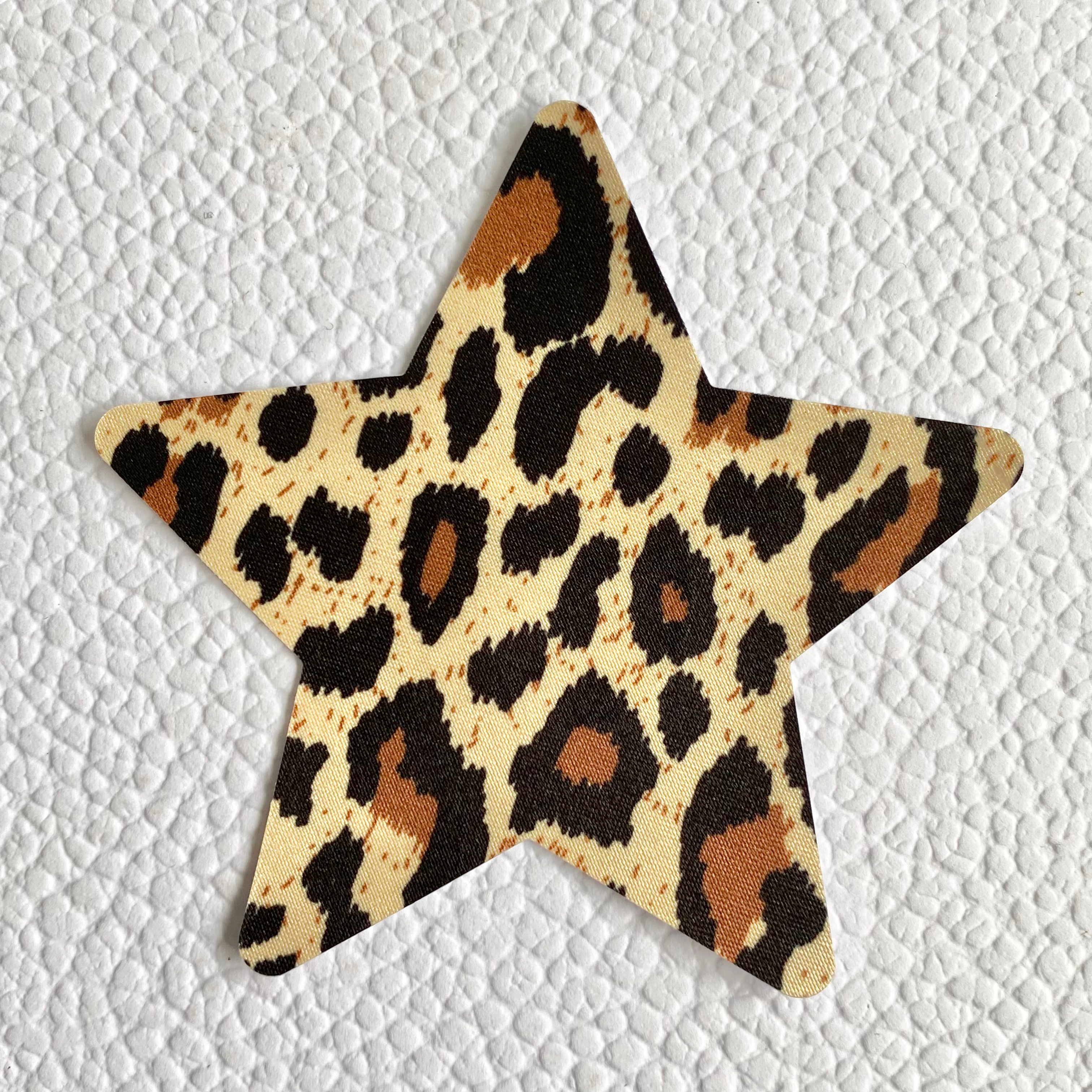 Leopard Print Star Nipple Covers image 0