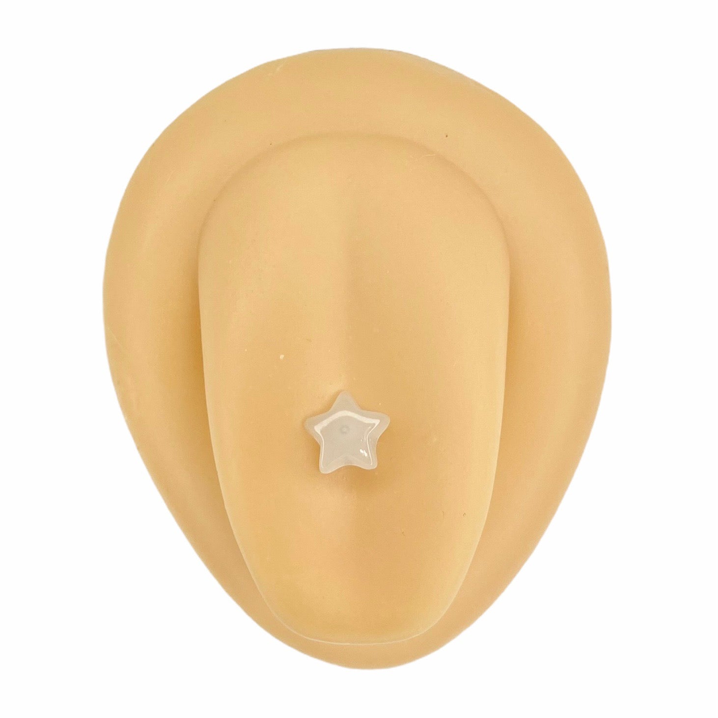 White Glow In The Dark Star Tongue Bar image 0