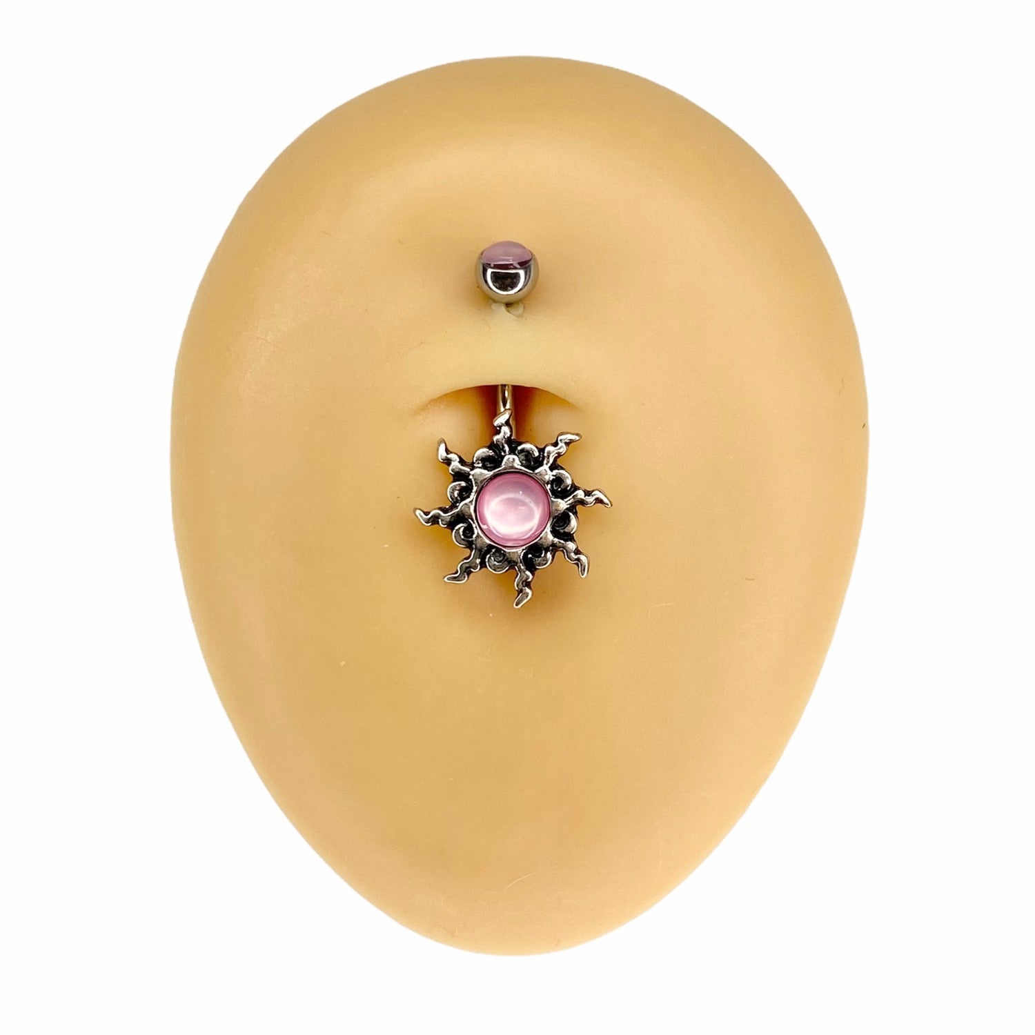 Pink Illuminating Tribal Sun Belly Bar  image 0