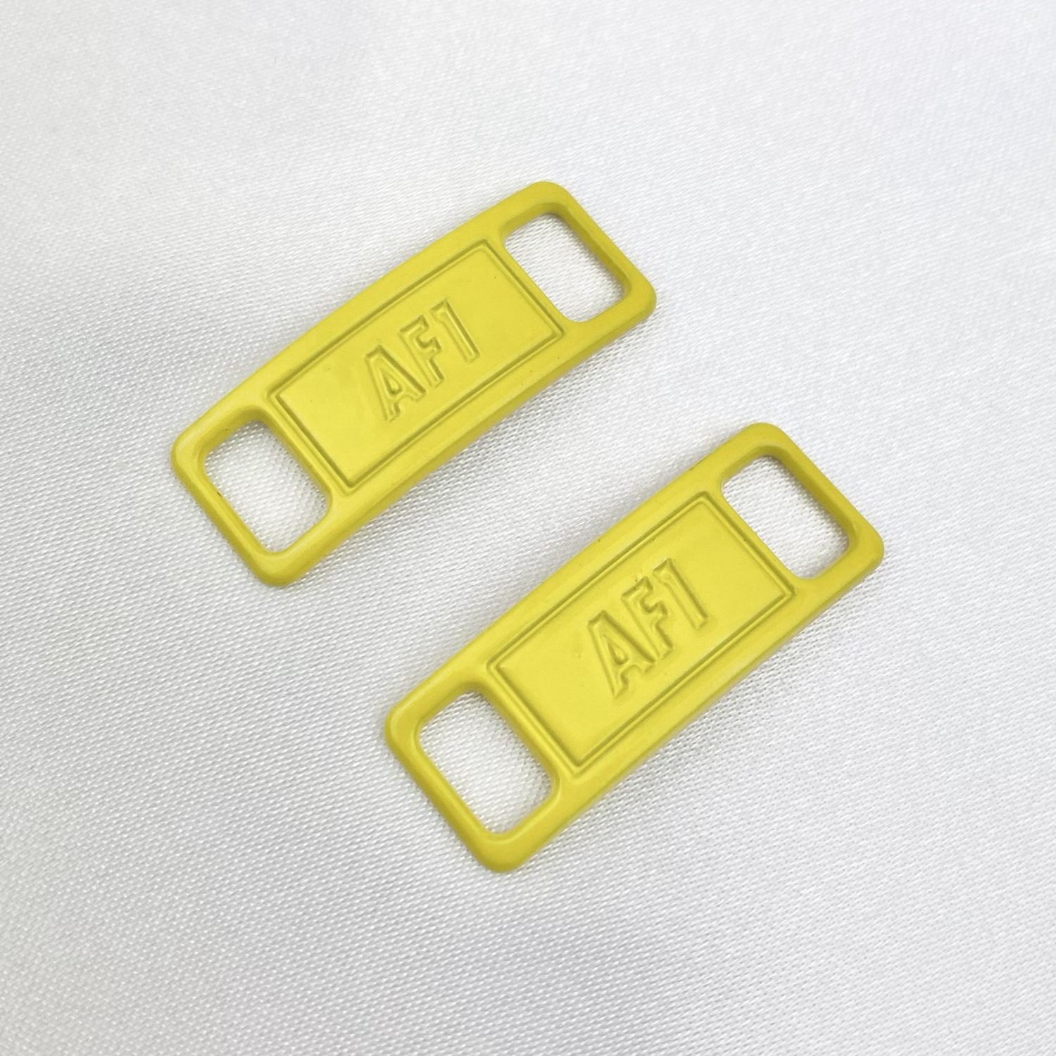 Yellow AF1 Shoe Lace Buckle image 0