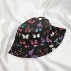Black Butterfly Bucket Hat image 0