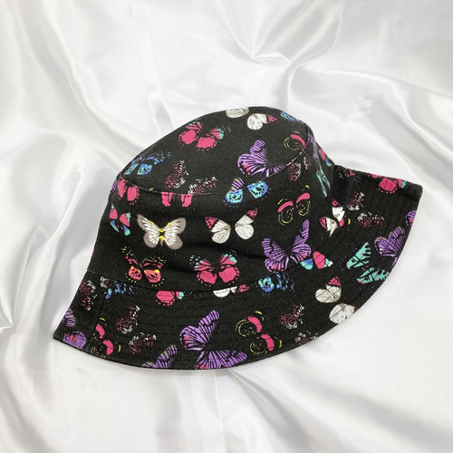 Black Butterfly Bucket Hat image 0