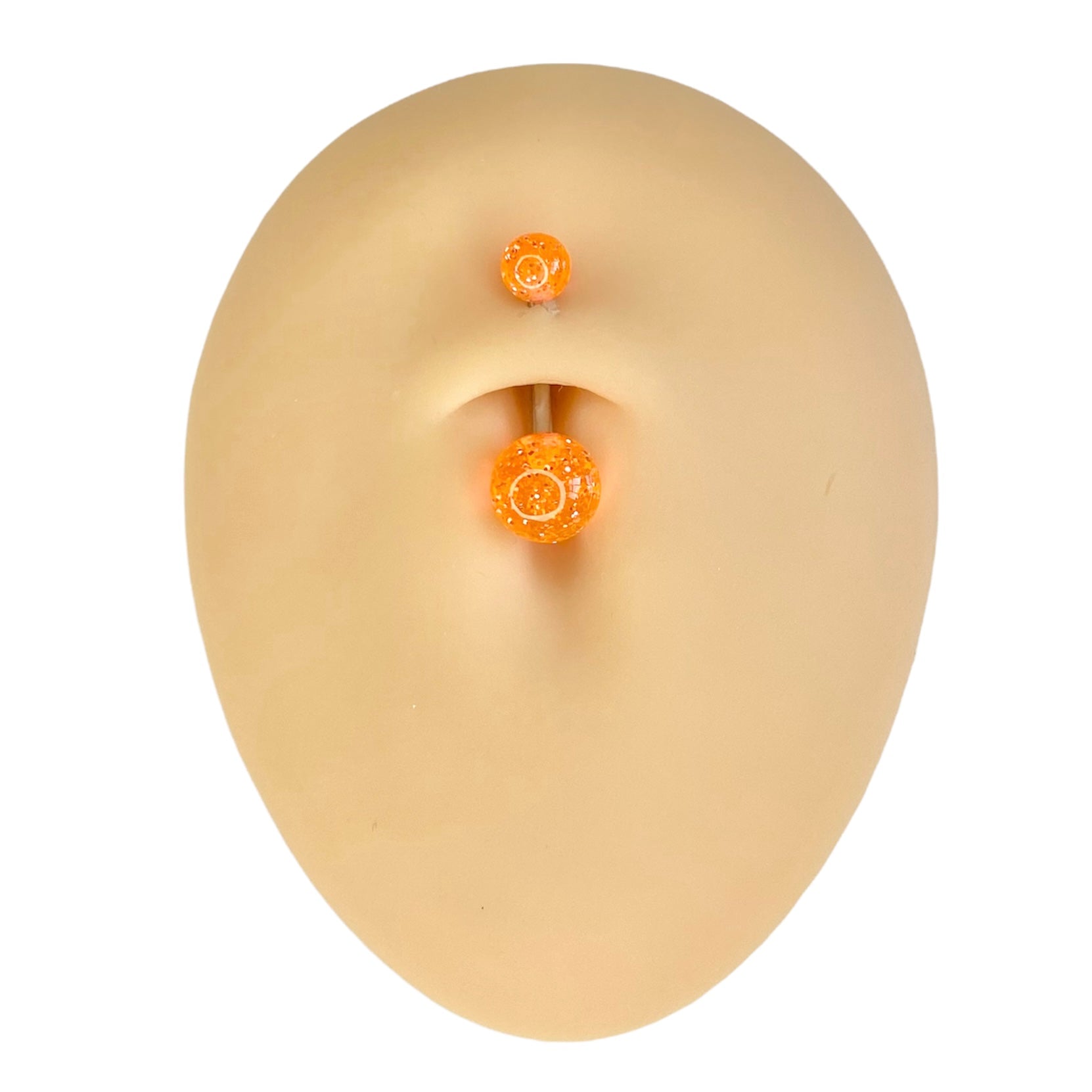 Orange Glitter Belly Bar  image 0
