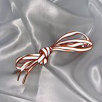 Orange Retro Reflective Laces image 1