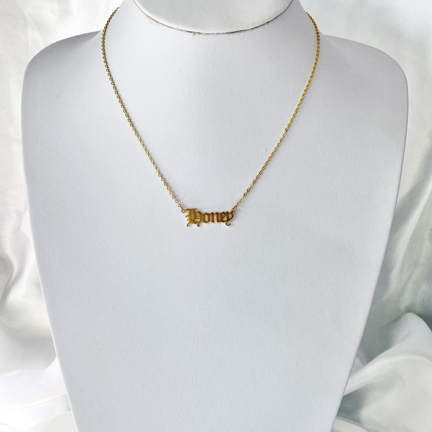 Gold Honey Necklace image 1