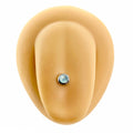Blue Illuminating Ball Tongue Bar image 0
