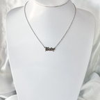 Silver Baby Necklace image 1