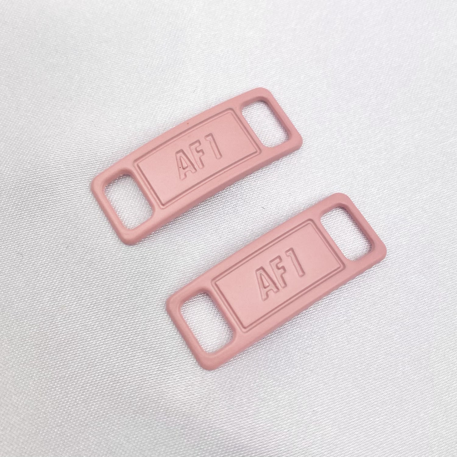 Pastel Pink AF1 Shoe Lace Buckle image 0