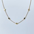 Gold Dainty Star Choker Necklace image 0