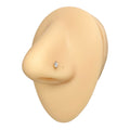 Gold Marquise CZ Nose Stud image 0