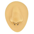 Silver Fake Septum Horseshoe  image 0