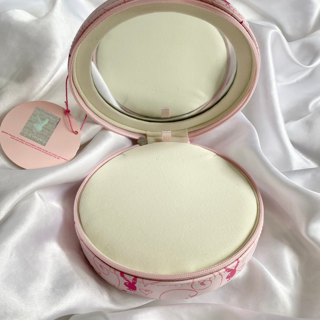 Pink Y2K Playboy Mirror Jewellery Box image 2