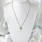 Gold Playboy Key Necklace image 1