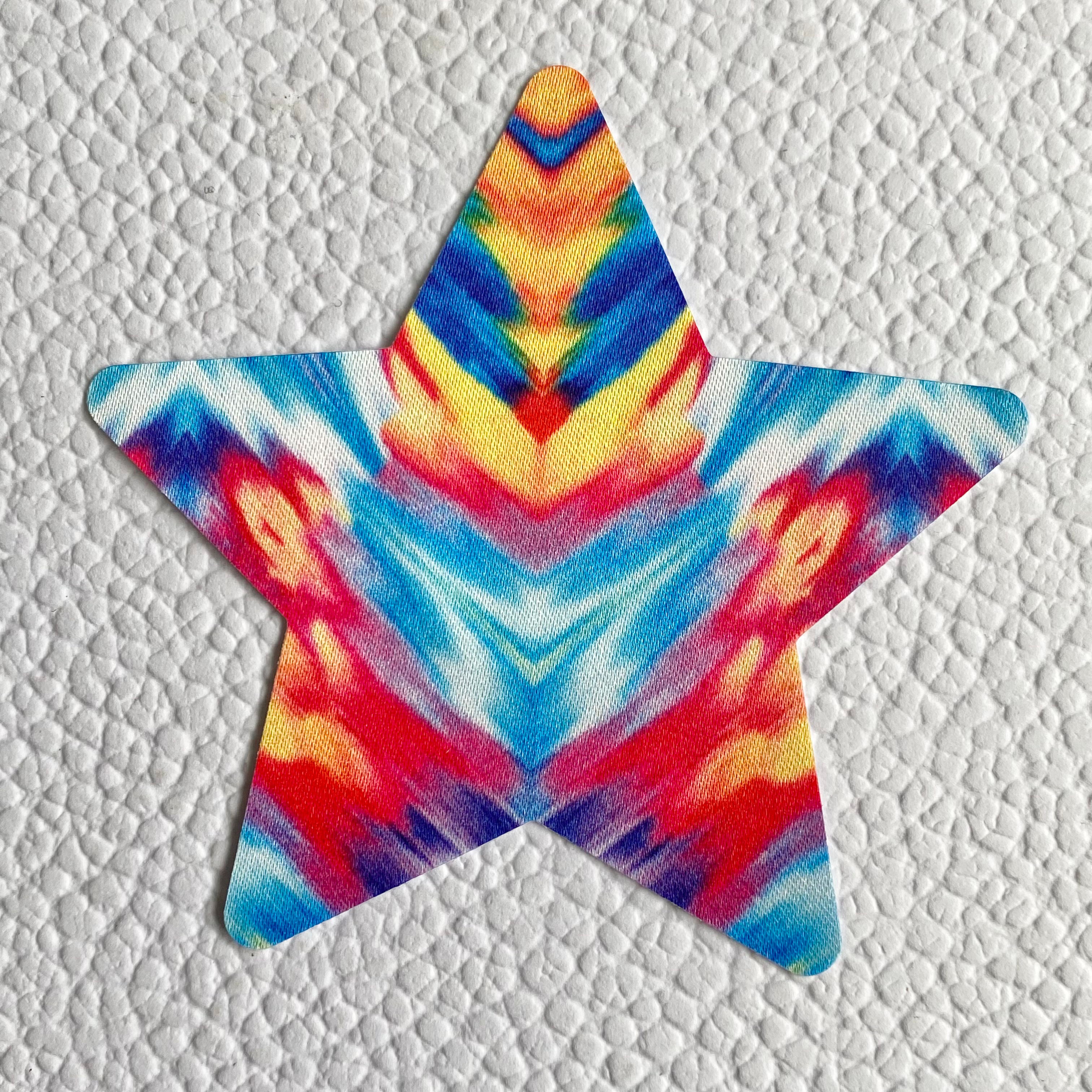 Tie Dye Star Nipple Covers image 0