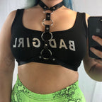 Faux Leather Body Harness image 0