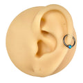 Blue Opal Captive Hoop  image 0