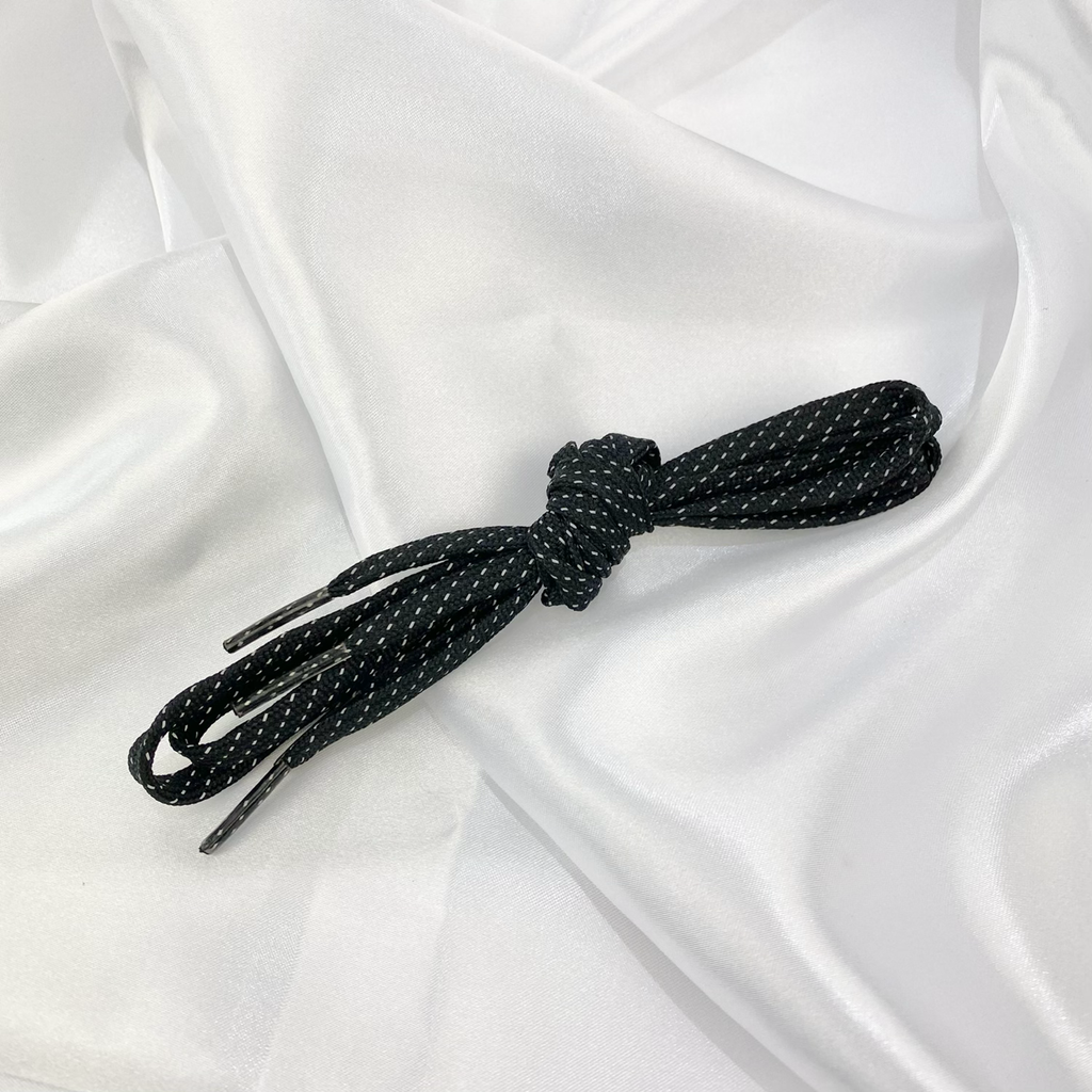 Black Reflective Laces image 0