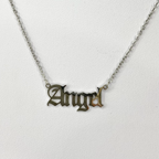 Silver Angel Necklace image 0