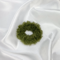 Khaki Fur Scrunchie image 0