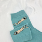Blue Naked Man Socks  image 1