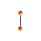Pink & Yellow Two Tone Tongue Bar image 1