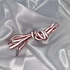 Red Retro Reflective Laces image 1