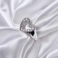The Silver Bursting In Love Ring image 0